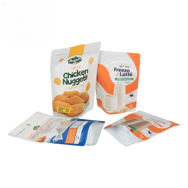 Menselijk eten opstaan ​​zakje