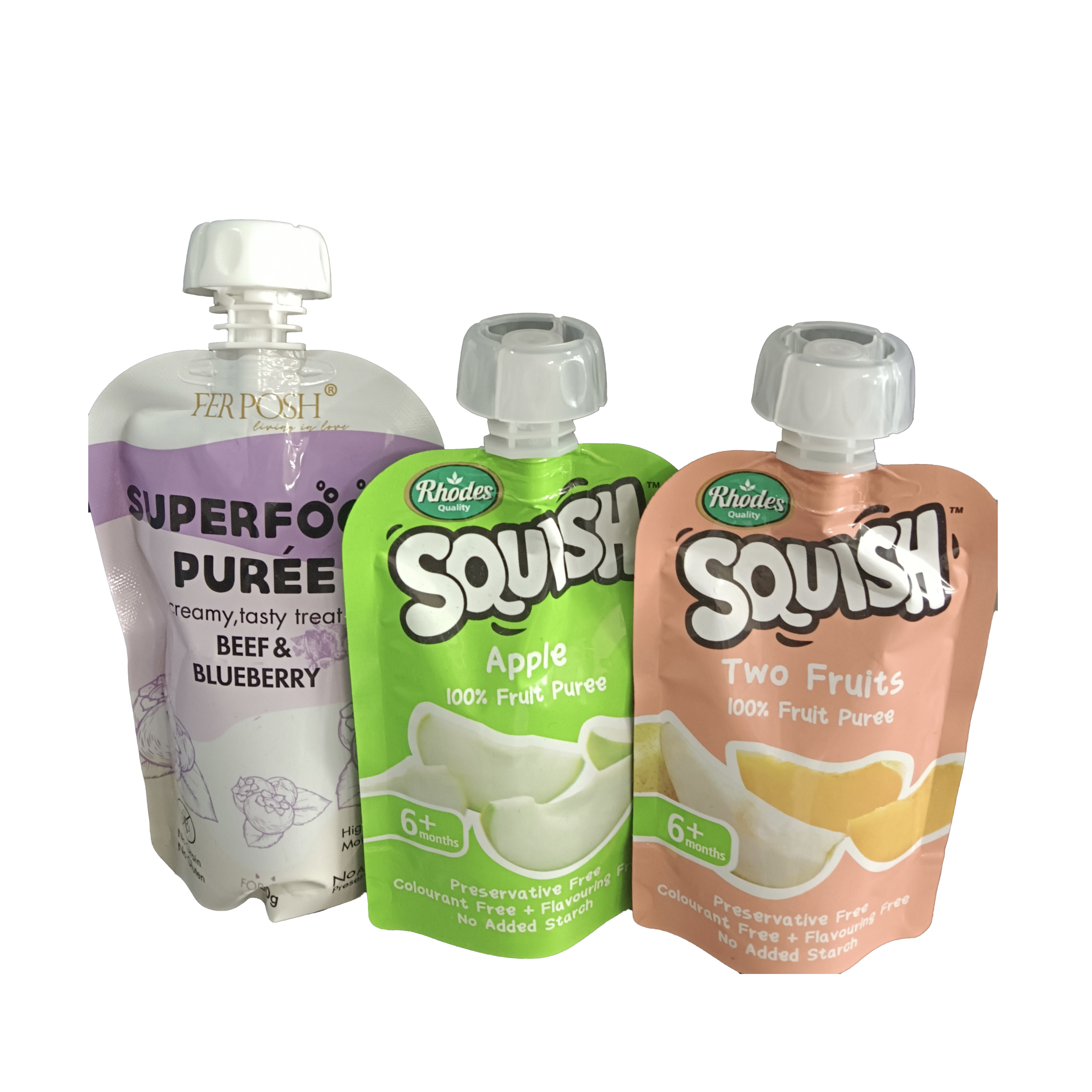 Spoutzak voor babyvoeding