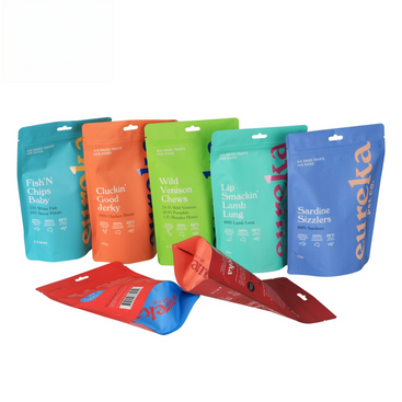 Huisdier eten opstaan ​​zakje