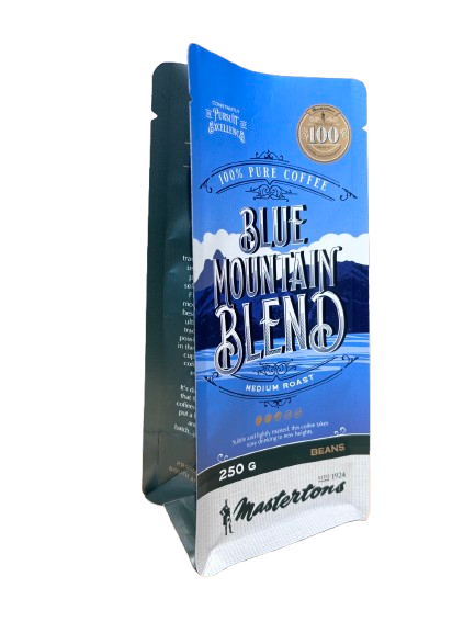 Koffie platte bodemtas