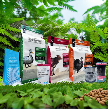 Quad afdichtingszakken voor huisdierenvoedsel