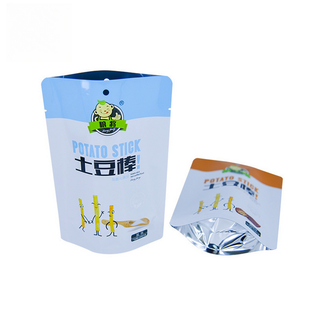 Menselijk eten opstaan ​​zakje